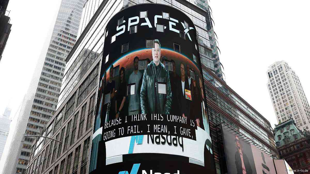 Teurer Automatismus : SpaceX landet Montag in zahlreichen Depots