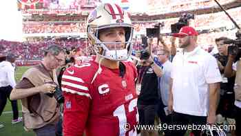 49ers' Brock Purdy addresses tough NFC West, Rams clash in Australia, George Kittle's recovery