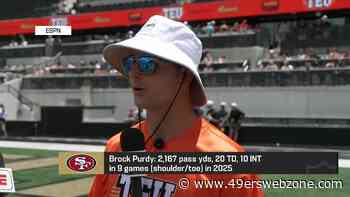 Brock Purdy talks at TEU about 49ers offseason | 'The Insiders'