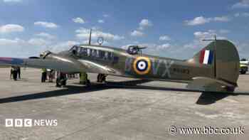 WW2 plane built at Yeadon returns to Yorkshire