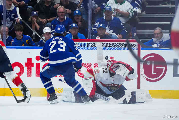 The Canadiens came close to letting Matthew Knies slip away last night