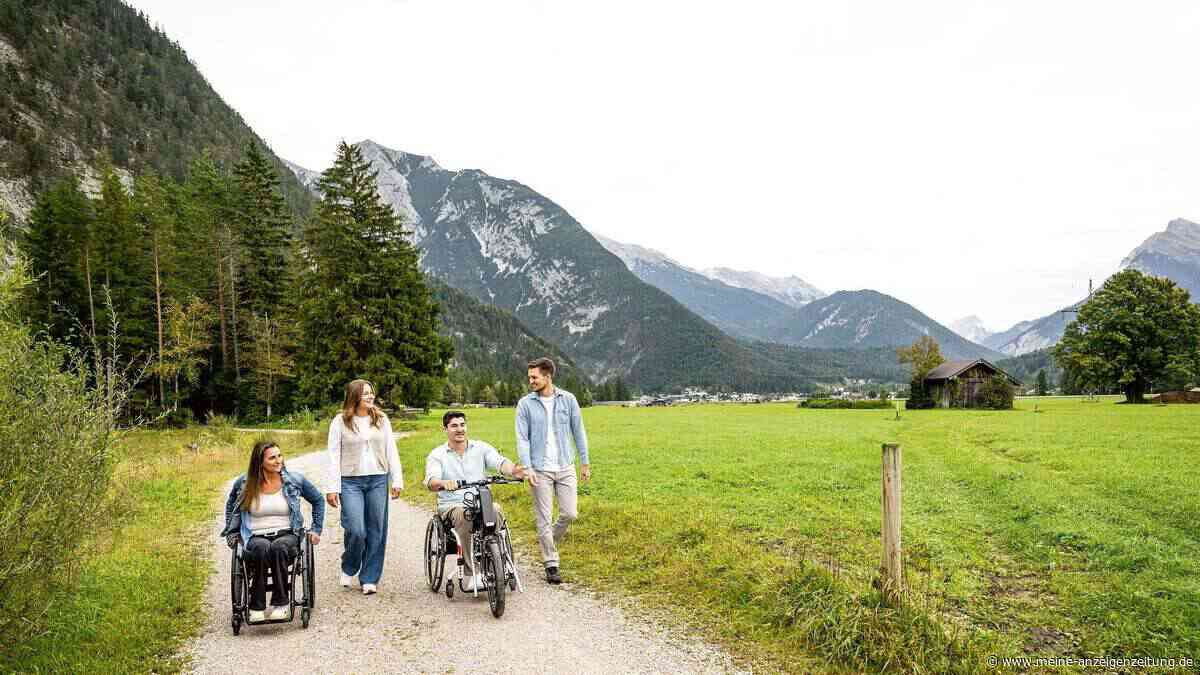 Tiroler Alpen: Neue rollstuhltaugliche Wanderrouten