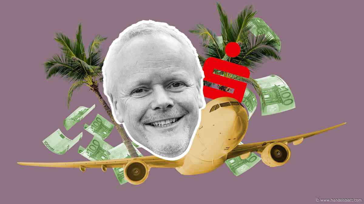 Banken: Sparkassen-Chef stürzt über Affäre um Luxusflüge