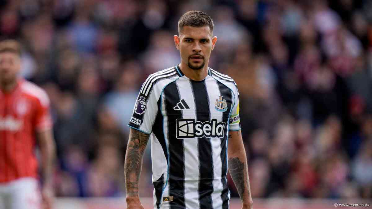 Sources: Newcastle reject Arsenal Guimarães bid