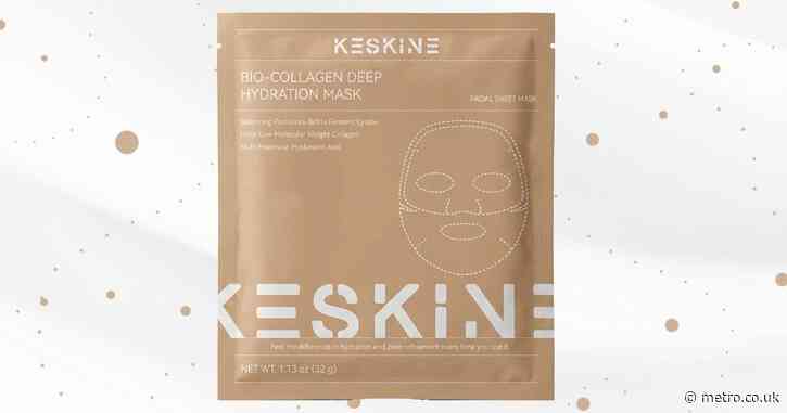 This Keskine overnight face mask promises glowing, hydrated skin