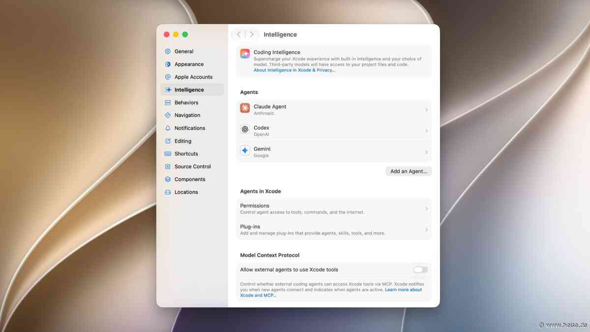 Xcode 26.6: Google Gemini zieht als Programmierassistent in Apples IDE ein