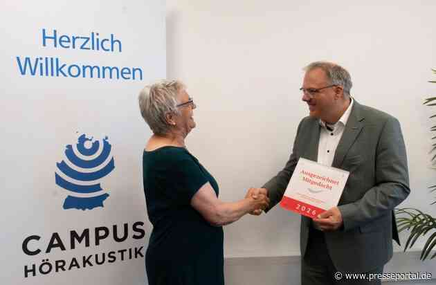 Auszeichnung für gelebte Inklusion in Bildung und Beruf / Campus Hörakustik erhält Gütesiegel des SoVD Schleswig-Holstein