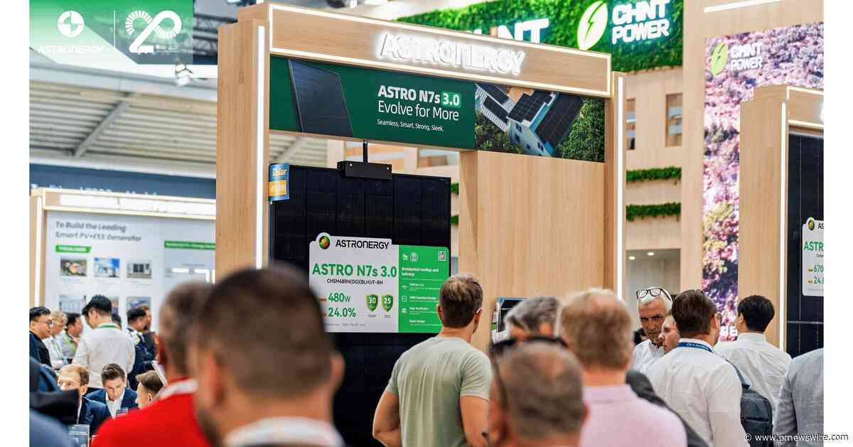 Aller plus loin : Astronergy dévoile l'ASTRO N7s 3.0 à l'Intersolar Europe 2026