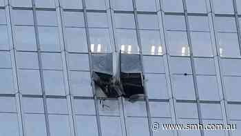 Small plane crashes into Beijing’s tallest building