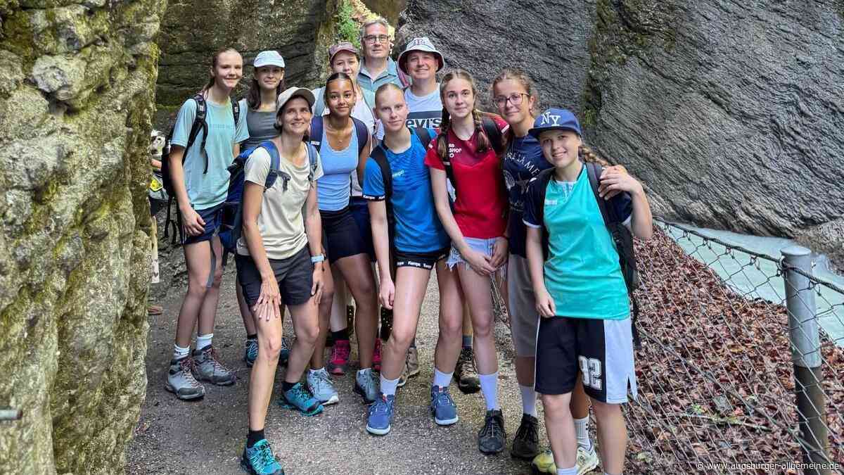 Schrecksekunde in der Klamm
