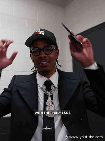 Labaron Philon Jr. On What It Means To Be Drafted By The Sixers #sixers #philly #nbadraft #nba