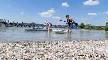 Hitzerekord droht: Die Wasserstände in Bayerns Seen und Flüssen sinken