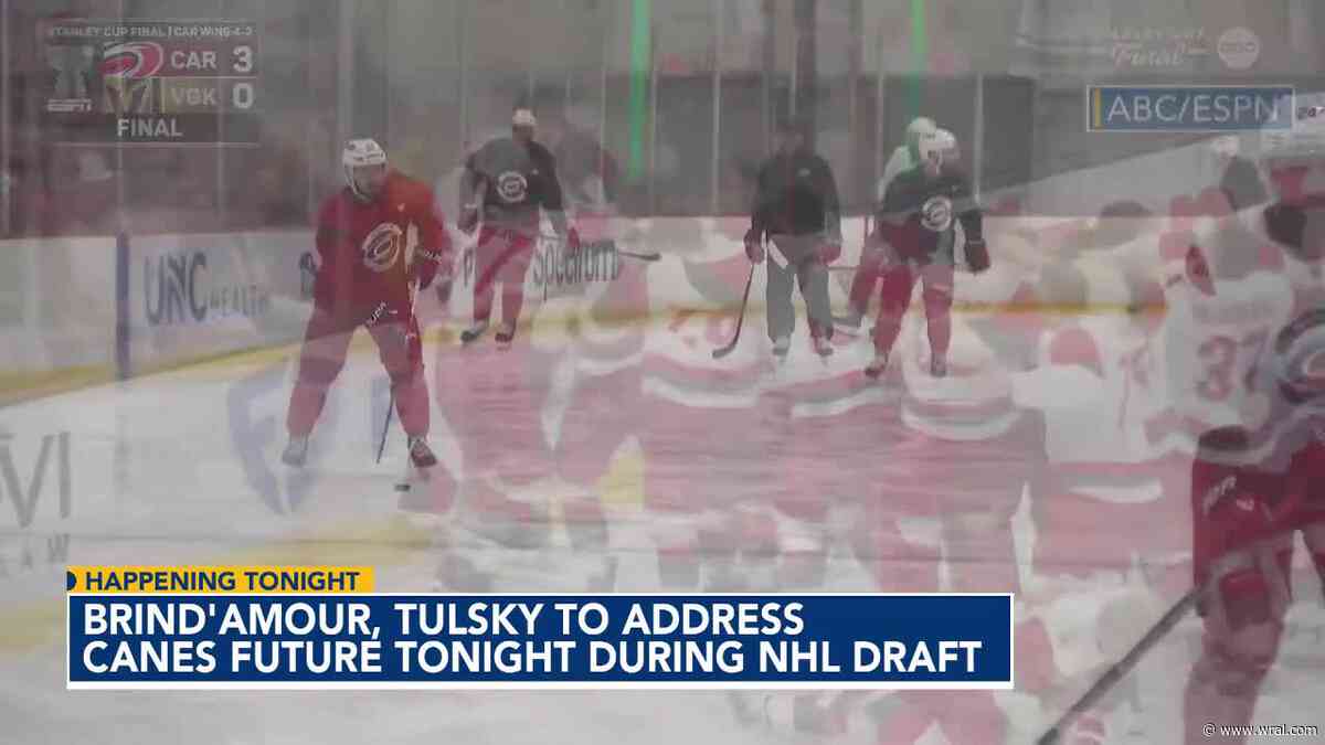 NHL Draft starts Friday with Stanley Cup-champion Hurricanes holding No. 31 overall pick