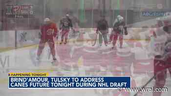 NHL Draft starts Friday with Stanley Cup-champion Hurricanes holding No. 31 overall pick