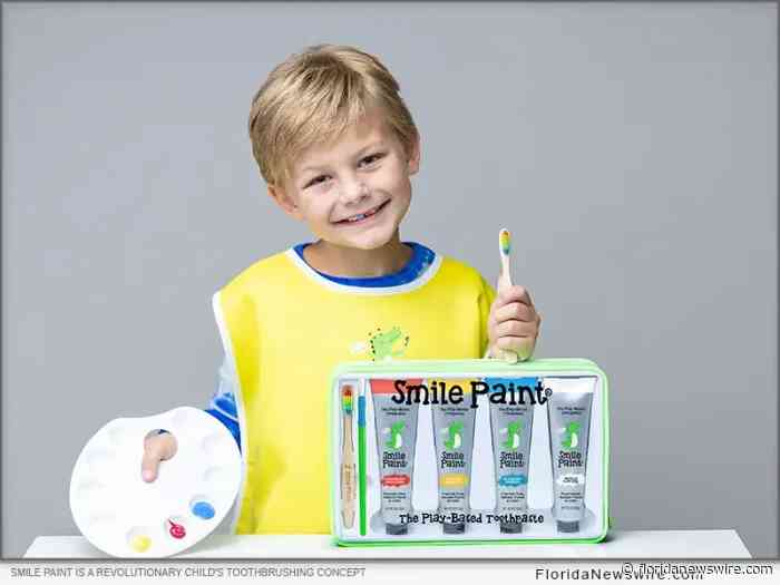 New ‘Smile Paint’ is a Play-Based Toothpaste Concept That Turns Toothbrushing into a Creative Adventure