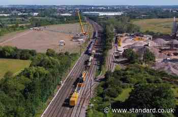 Repairs to Bedford rail line complete after fatal crash – but it won't reopen until Monday