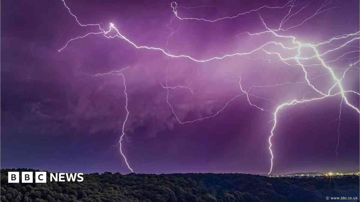 In pictures: Lightning storms strike again across the West