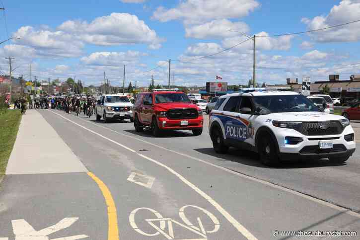 Breaking the stigma: Sudbury police champion mental health at PTSD walk