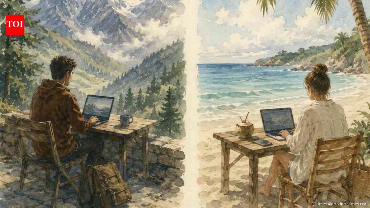 From office towers to open skies: How India's digital nomads are changing the way we work