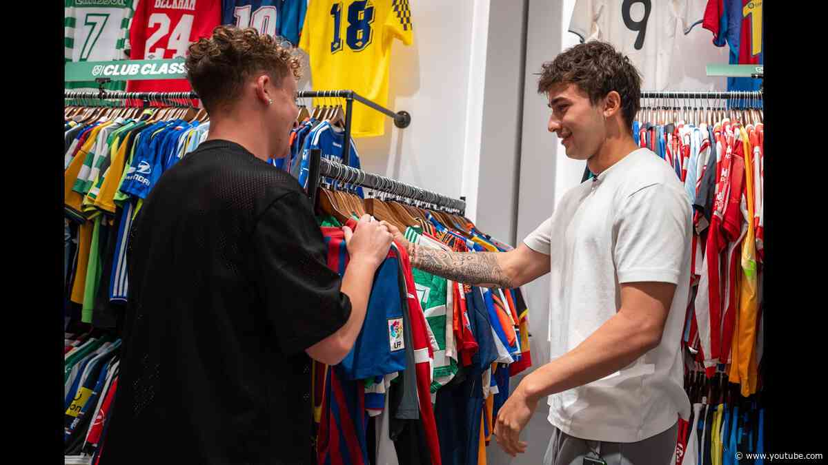 Kit Shopping at Classic Football Shirts USA Pop-Up in Boston ⚽️