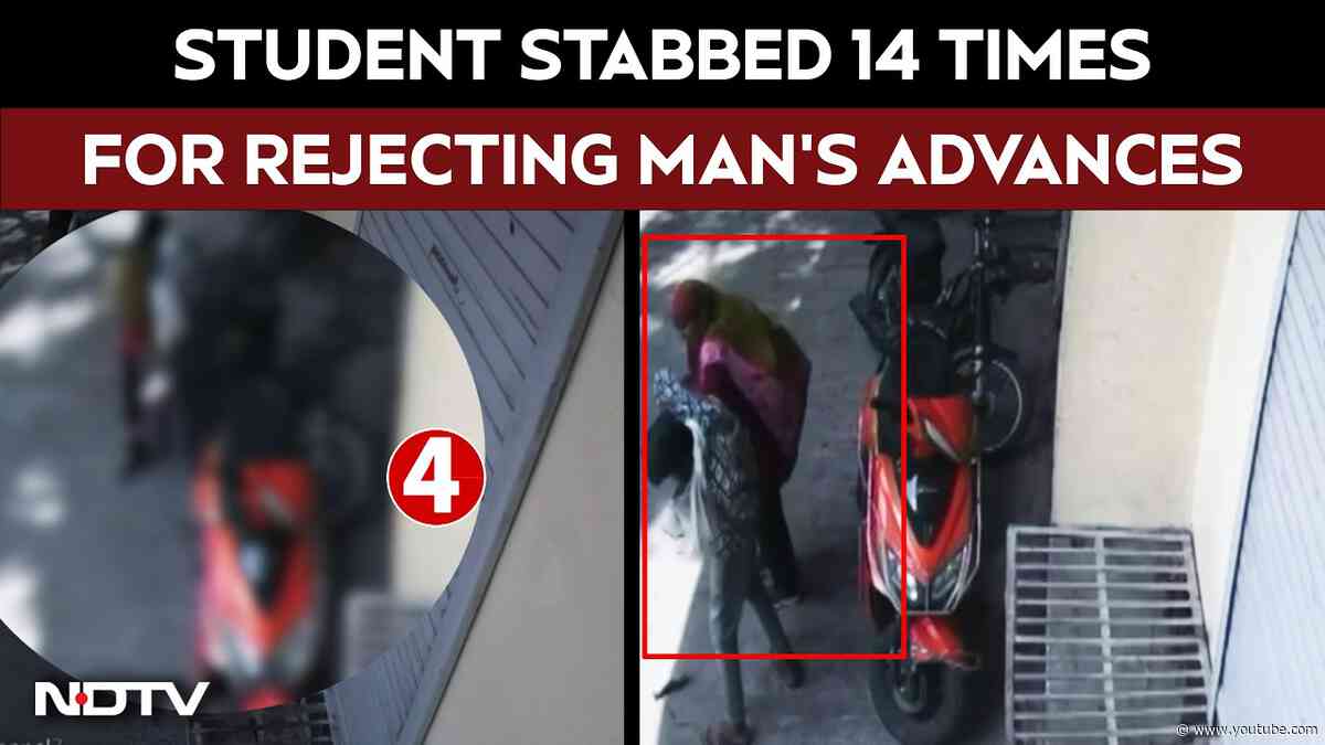 Madhya Pradesh News | Man Stabs Ujjain Student 14 Times In 47 Seconds For Rejecting His Advances