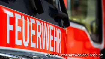 Feuerwehr im Einsatz: Leiche nach Flächenbrand in Rottenburg entdeckt