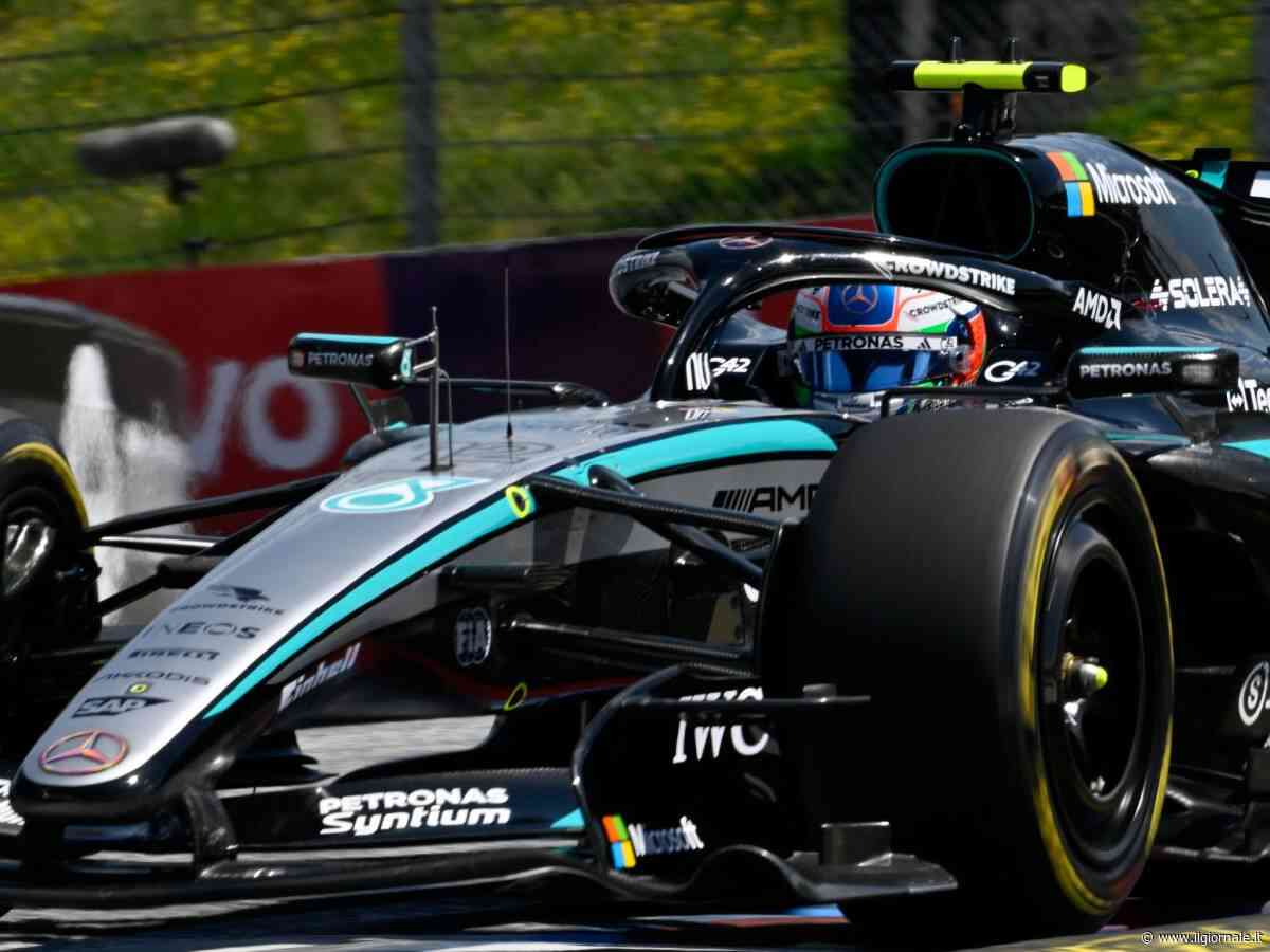 F1, Antonelli domina le libere in Austria. Attardate le Ferrari di Hamilton e Leclerc