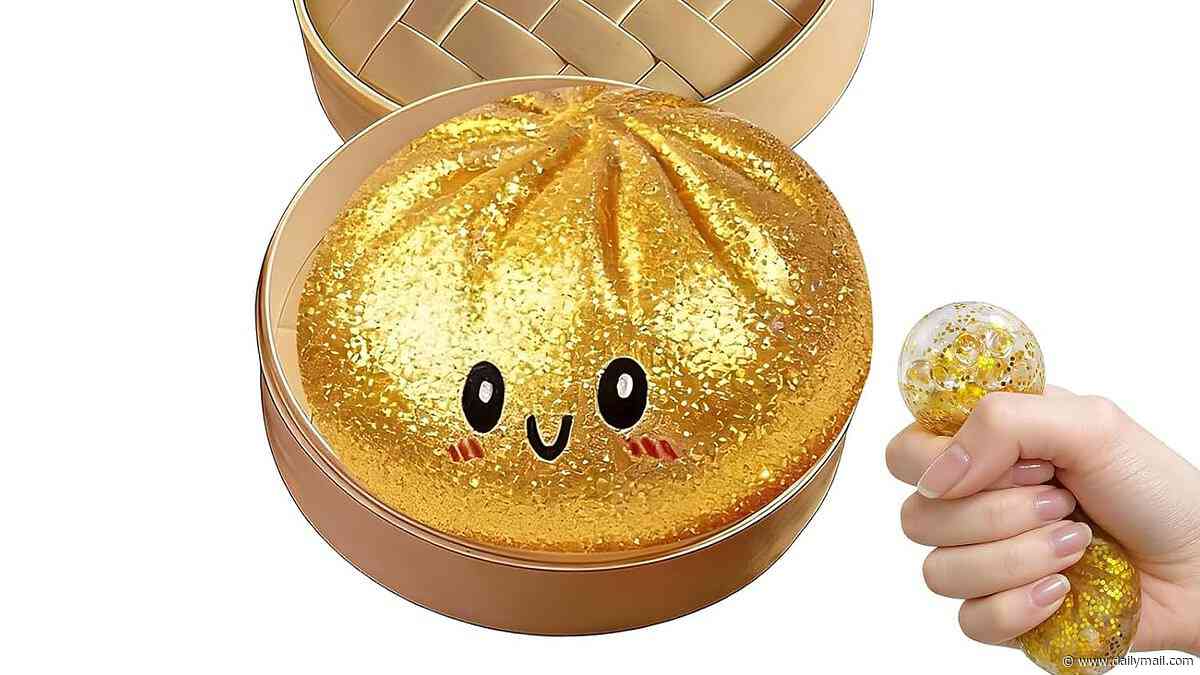 Terrifying discovery inside trendy 'squishy dumpling' toys after dad runs safety test