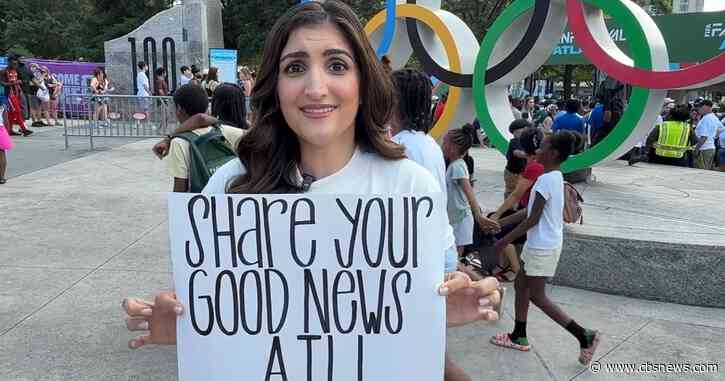 Atlanta influencer asking strangers to share their good news with the world