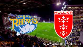 Leeds Rhinos v Hull KR live build-up, early team news and match updates from Headingley