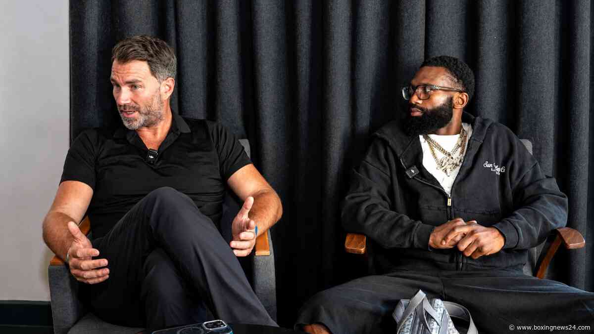 Eddie Hearn says Jaron Ennis has what Shakur Stevenson and Devin Haney don’t