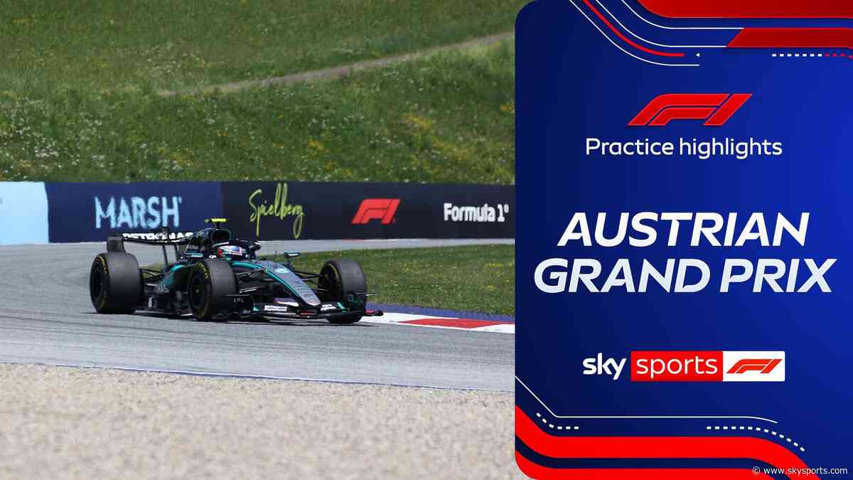 Bottas' Cadillac on fire and Verstappen stops TWICE in pit lane during practice