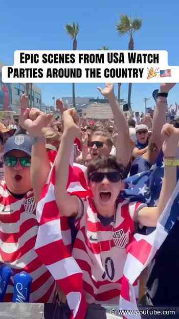 Epic scenes from MLS World Cup watch parties across the U.S. 🇺🇸 #usmnt
