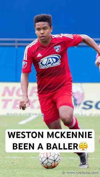 Weston McKennie has roots with @FCDallas 🇺🇸⚽️