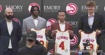 Hawks introduce new NBA Draft picks to Atlanta
