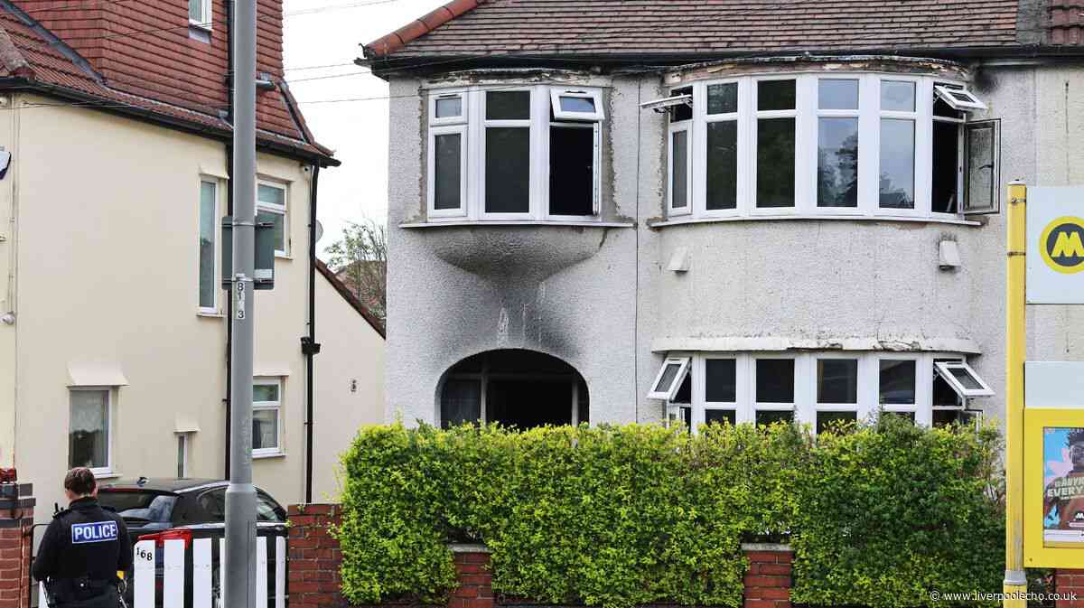Man dies after fire tears through Broadgreen home