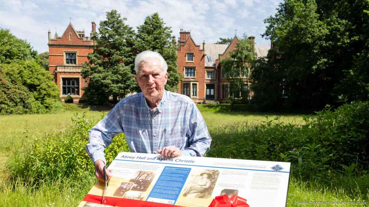 Exploring Agatha Christie's Cheadle links as new heritage trail unveiled by author's grandson
