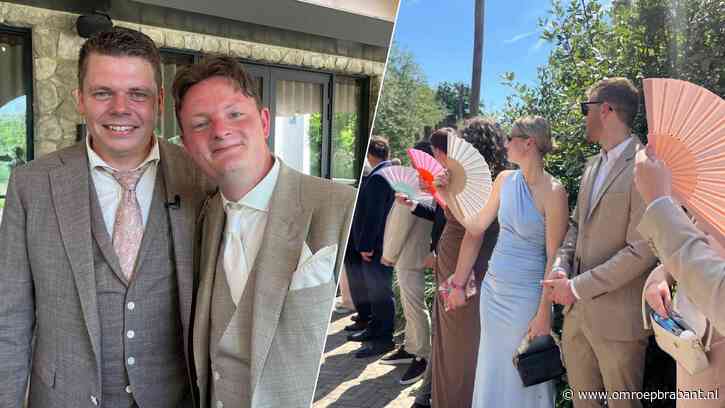 Wilco en Ruud trouwen in 39 graden: 'Niet mauwen, gewoon trouwen!'