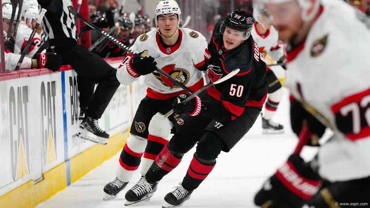 Senators signing Spence to 4-year, $20M contract