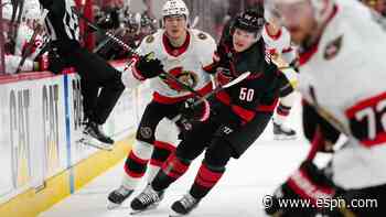 Senators signing Spence to 4-year, $20M contract