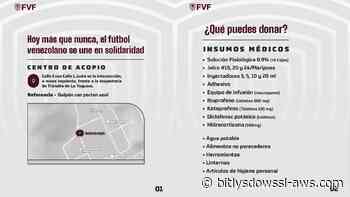 Organizaciones del fútbol venezolano habilitan centros de acopio por los terremotos