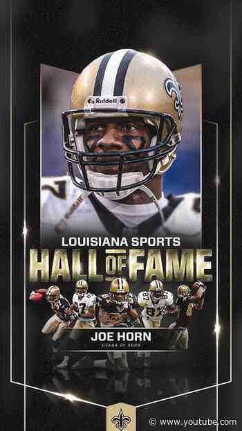 Joe Horn to enter Louisiana Sports Hall of Fame 🎬🌟