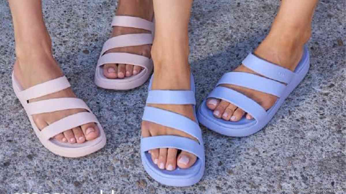 I found a pair of reduced £24 summer sandals that are 'like walking on clouds'