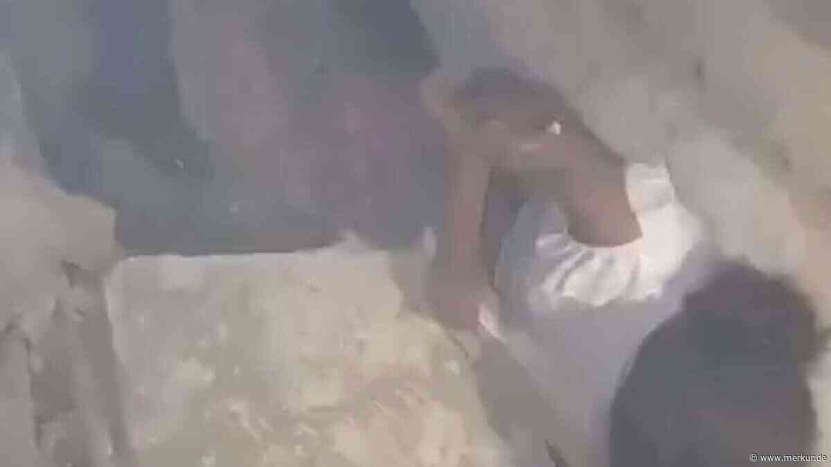Rettungs-Video von drei Kindern geht um die Welt: Wunder nach Erdbeben-Katastrophe in Venezuela