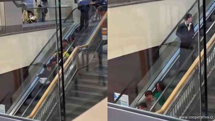 [VIDEO] De Noruega a La Araucanía: "Remo vikingo" fue replicado en mall de Temuco