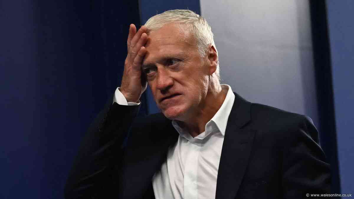 Didier Deschamps missing from France v Norway after devastating announcement