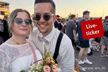 „Sind unsere Flitterwochen“: Paar heiratet – und fährt direkt zum Vainstream