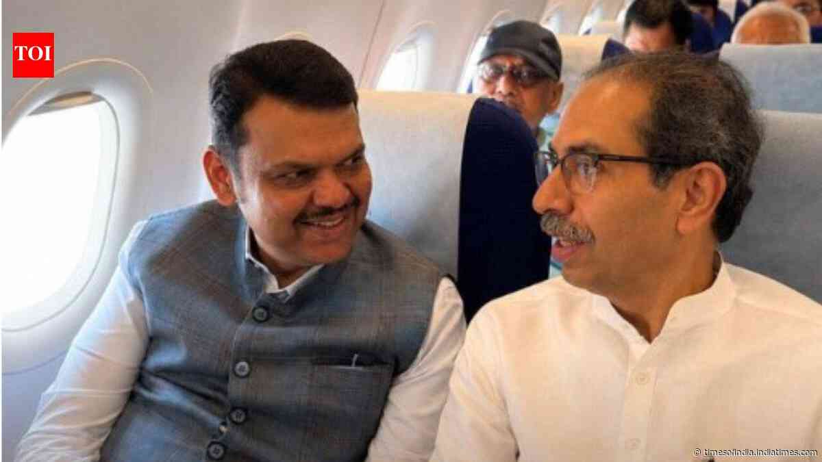 'Political rivals, not enemies': BJP plays down Fadnavis, Uddhav travelling on same flight