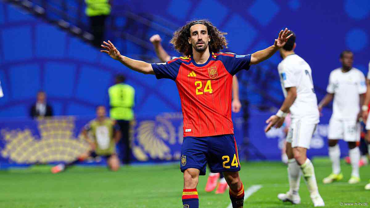 In Deutschland eine Reizfigur: Was sein autistischer Sohn Spaniens Fußball-Held Cucurella lehrt