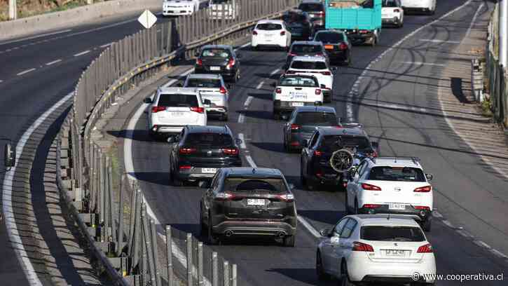 "Peaje a luca" por fin de semana largo: Revisa las rutas y horarios